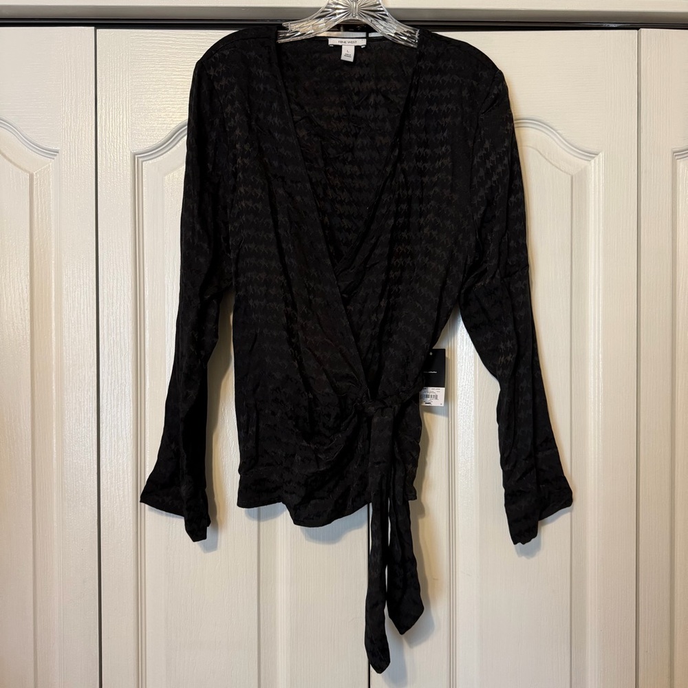 Nine West Wrap Top